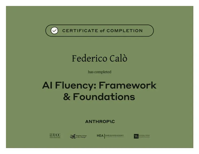 AI Fluency: Framework and Foundations